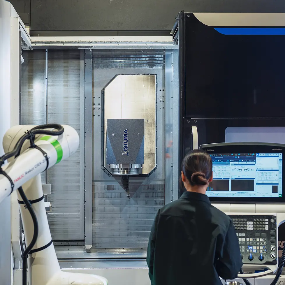 工作機械の自動化